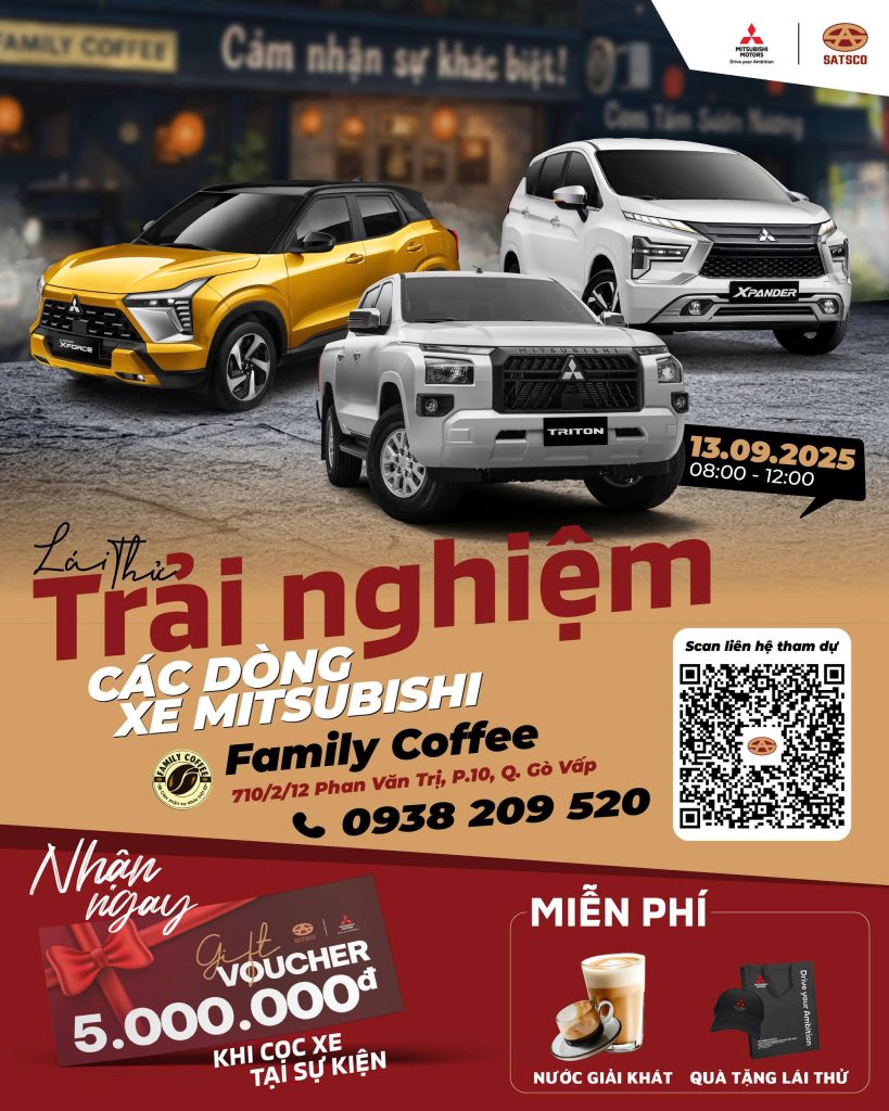 SỰ KIỆN LÁI THỬ XE MITSUBISHI TẠI GÒ VẤP