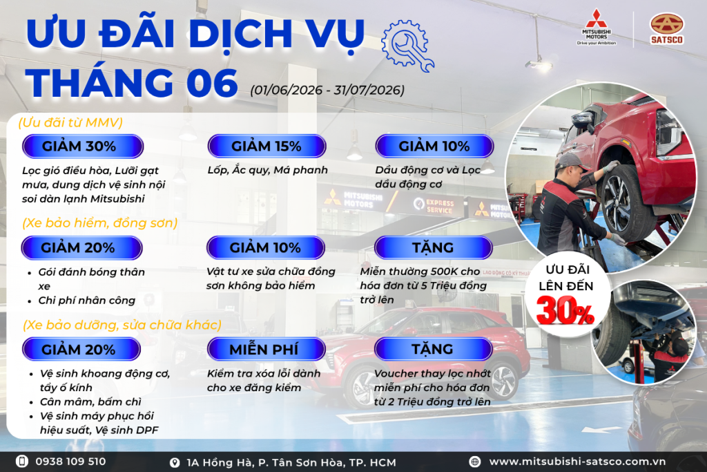 BẢO DƯỠNG XE – ĐÓN HÈ RỰC RỠ