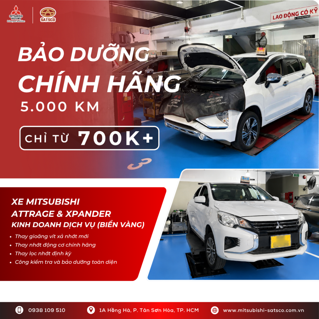 BẢO DƯỠNG XE CHUẨN HÃNG GIÁ CHỈ TỪ 700K+ – RẺ NGANG GARAGE NGOÀI!