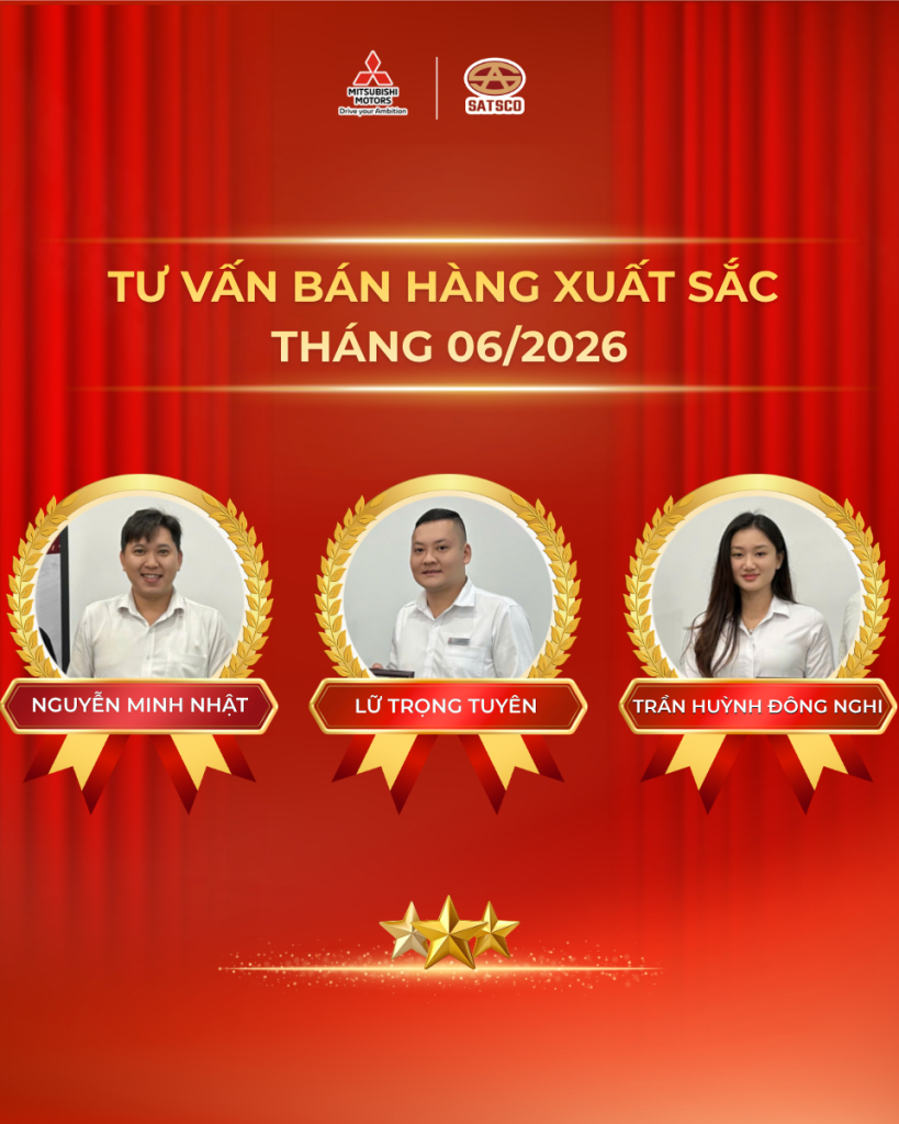 VINH DANH TƯ VẤN BÁN HÀNG XUẤT SẮC THÁNG 06/2026